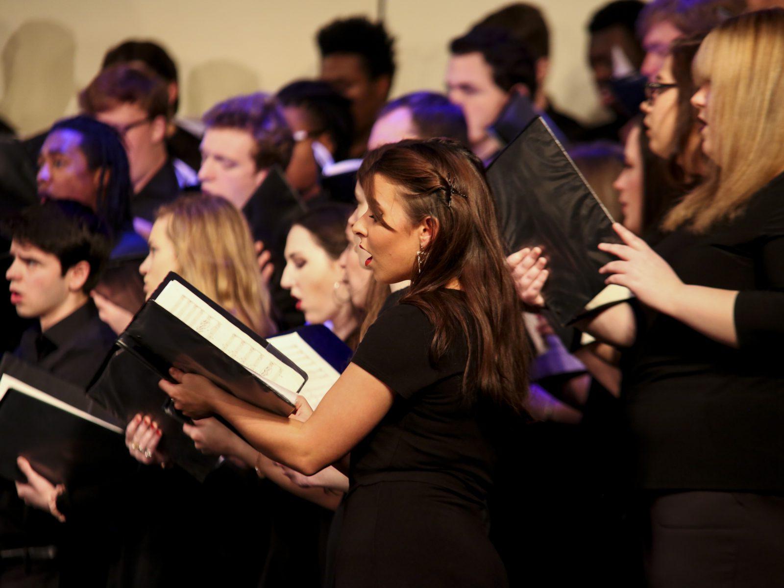 The YHC Concert Choir performed at last year’s Fall Choral Concert.