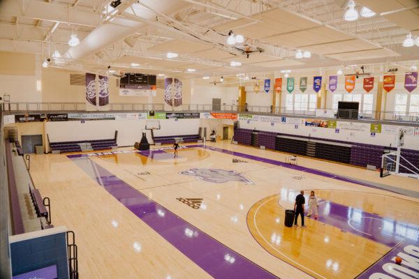 Harp Center Basketball Court